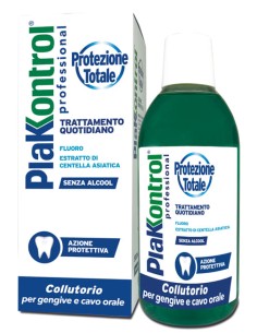 PLAKKONTROL PROTEZIONE TOTALE COLLUTORIO 500 ML 2