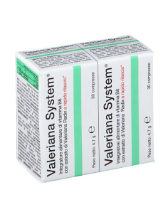 VALERIANA SYSTEM 30 COMPRESSE + 30 COMPRESSE
