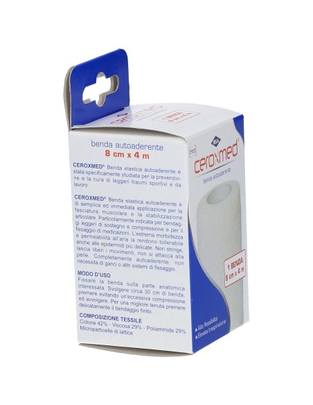 BENDA ELASTICA CEROXMED 8X400 CM 1 PEZZO