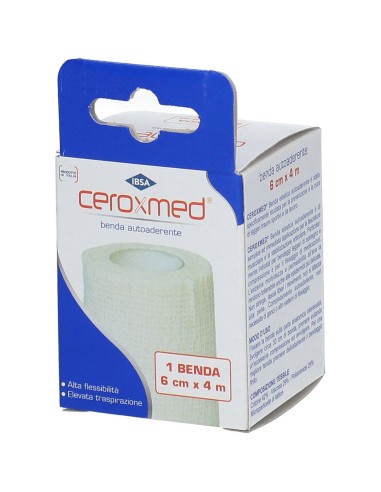 BENDA ELASTICA CEROXMED 6X400 CM 1 PEZZO