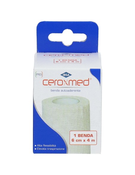 BENDA ELASTICA CEROXMED 6X400 CM 1 PEZZO