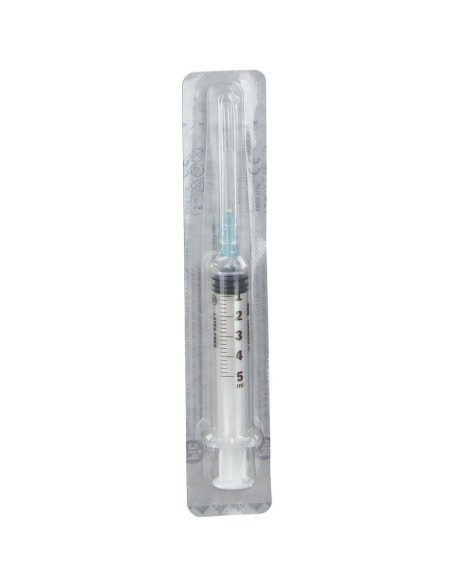 SIRINGA PIC 5 ML AGO GAUGE 23X1,25 CONO LUER CENTRALE 1 PEZZO