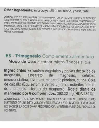 ECOSOL TRIMAGNESIO 60 COMPRESSE