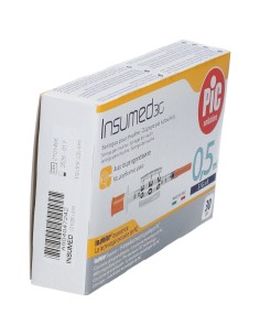SIRINGA PER INSULINA PIC INSUMED 0,5 ML 100 UI AGO GAUGE 31 LUNGHEZZA 8 MM SENZA SPAZIO MORTO 3 SACCHETTI DA 10 PEZZI 2