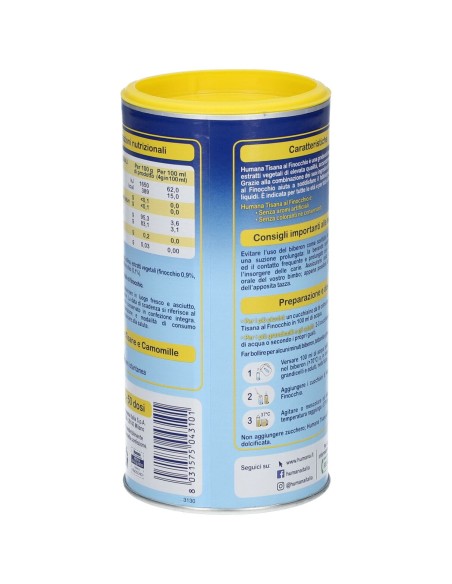 HUMANA TISANA FINOCCHIO 200 G