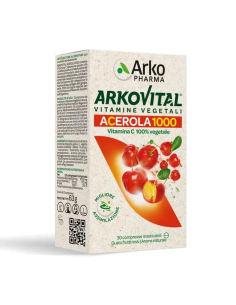 ARKOVITAL ACEROLA 1000 30 COMPRESSE MASTICABILI