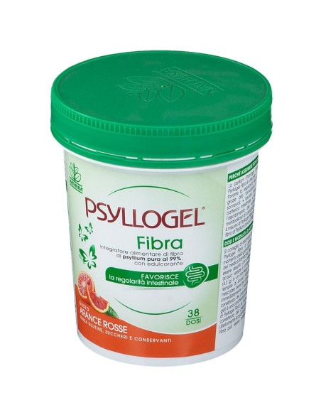 PSYLLOGEL FIBRA ARANCE ROSSE VASO 170 G