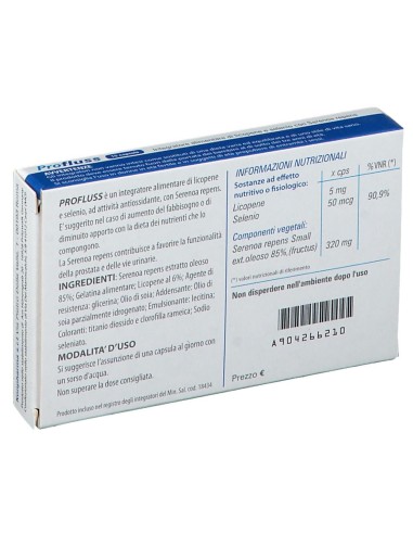 PROFLUSS 15 CAPSULE 9,75 G