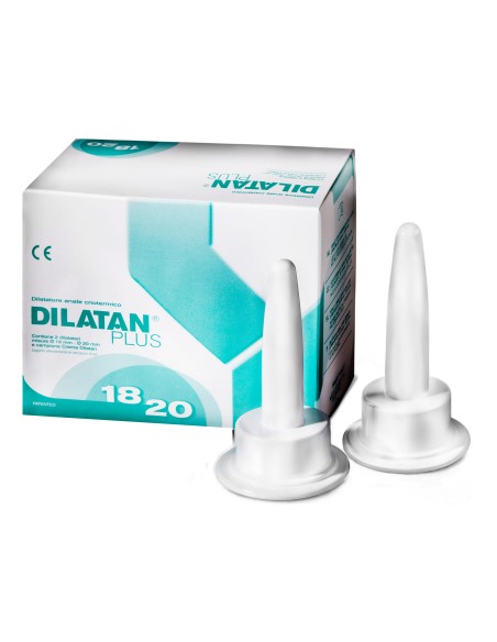 DILATATORE ANALE DILATAN PLUS DIAMETRO 18/20 CRIOTERMICO 2 PEZZI