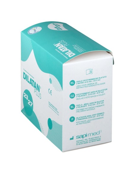 DILATATORE ANALE DILATAN PLUS DIAMETRO 23/27 CRIOTERMICO 2 PEZZI