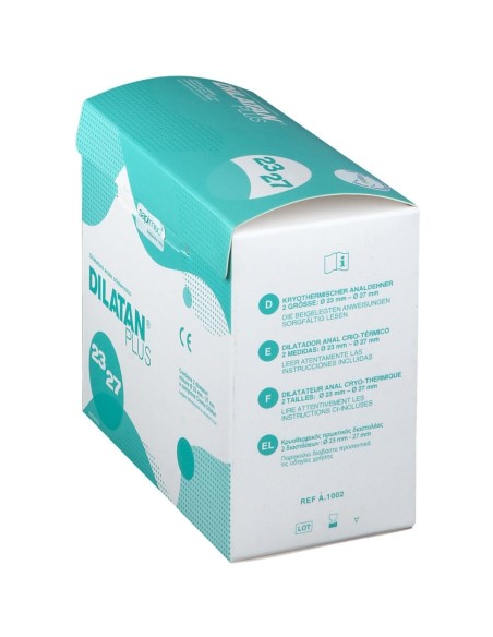 DILATATORE ANALE DILATAN PLUS DIAMETRO 23/27 CRIOTERMICO 2 PEZZI