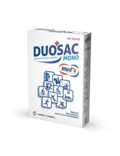 SACCHETTO FREDDO CALDO DUOSAC. 1 SACCHETTO CON APPLICATORE IN TESSUTO NON TESSUTO. DIMENSIONE 13X18CM