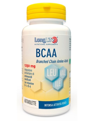 LONGLIFE BCAA 1250 MG 60 TAVOLETTE
