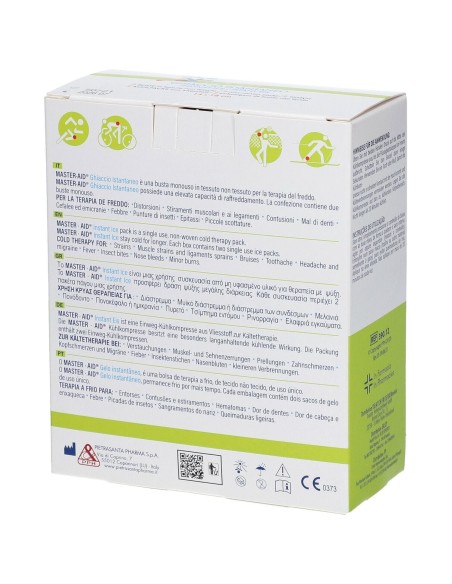 GHIACCIO ISTANTANEO MASTER-AID SPORT PER TERAPIA DEL FREDDO 2 PEZZI