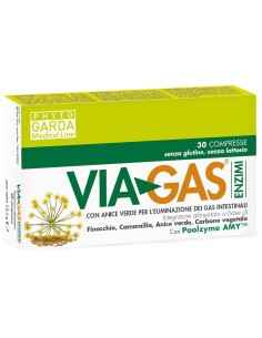 VIAGAS ENZIMI 30 COMPRESSE