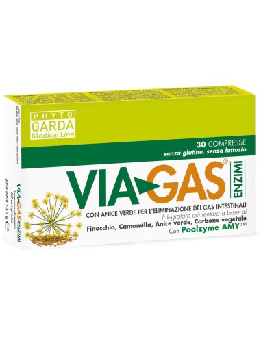 VIAGAS ENZIMI 30 COMPRESSE