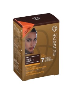 INCAROSE MAXI BRONZE 7 SALVIETTINE AUTOABBRONZANTI