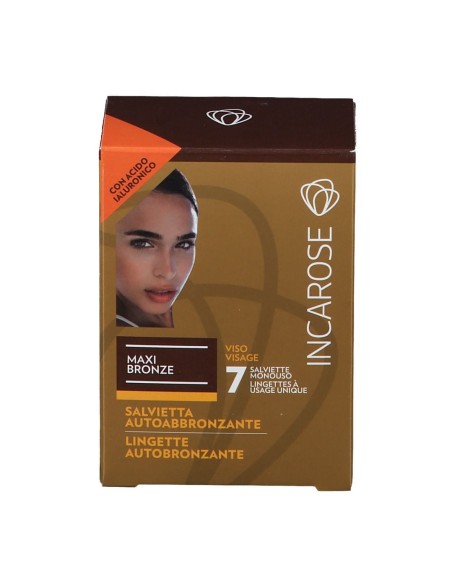 INCAROSE MAXI BRONZE 7 SALVIETTINE AUTOABBRONZANTI