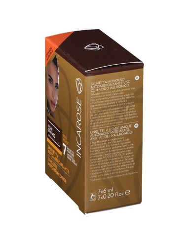 INCAROSE MAXI BRONZE 7 SALVIETTINE AUTOABBRONZANTI