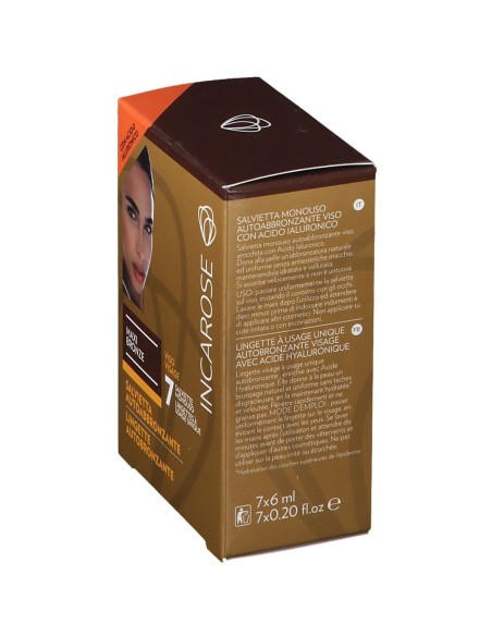 INCAROSE MAXI BRONZE 7 SALVIETTINE AUTOABBRONZANTI