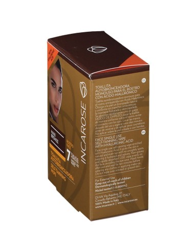 INCAROSE MAXI BRONZE 7 SALVIETTINE AUTOABBRONZANTI