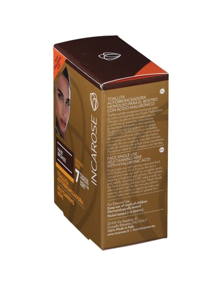 INCAROSE MAXI BRONZE 7 SALVIETTINE AUTOABBRONZANTI
