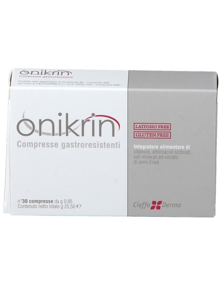 ONIKRIN 30 COMPRESSE