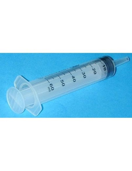 SIRINGA SCHIZZETTONE SENZA AGO CON CONO CATETERE 60 ML