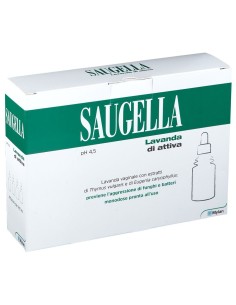 SAUGELLA LAVANDA VAGINALE ATTIVA 140 ML 4 PEZZI