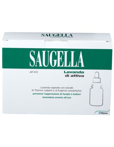 SAUGELLA LAVANDA VAGINALE ATTIVA 140 ML 4 PEZZI