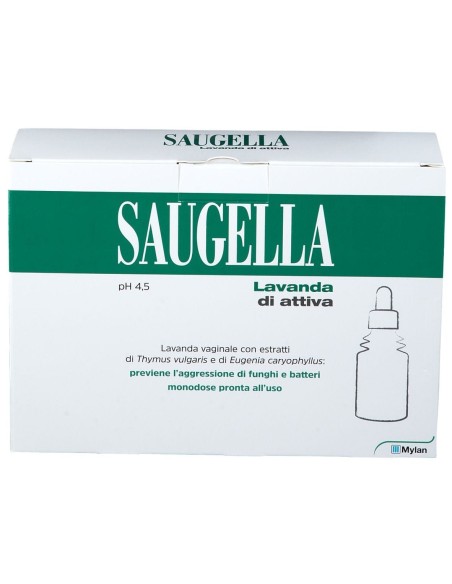 SAUGELLA LAVANDA VAGINALE ATTIVA 140 ML 4 PEZZI