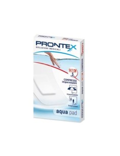 GARZA COMPRESSA PRONTEX AQUA PAD 5X7CM