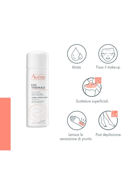 EAU THERMALE AVENE SPRAY ACQUA TERMALE 50 ML