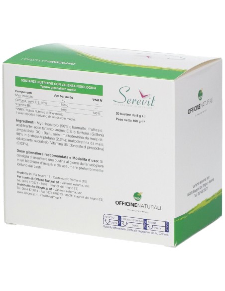 SEREVIT 20 BUSTINE