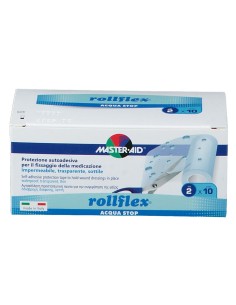 CEROTTO ADESIVO IMPERMEABILE MASTER-AID ROLLFLEX ACQUASTOP 2X10 2