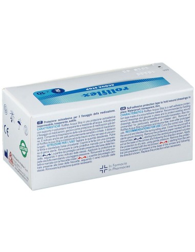 CEROTTO ADESIVO IMPERMEABILE MASTER-AID ROLLFLEX ACQUASTOP 2X10
