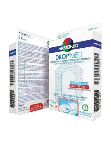 MEDICAZIONE ADESIVA MASTER-AID DROP MED 15X17 3 PEZZI