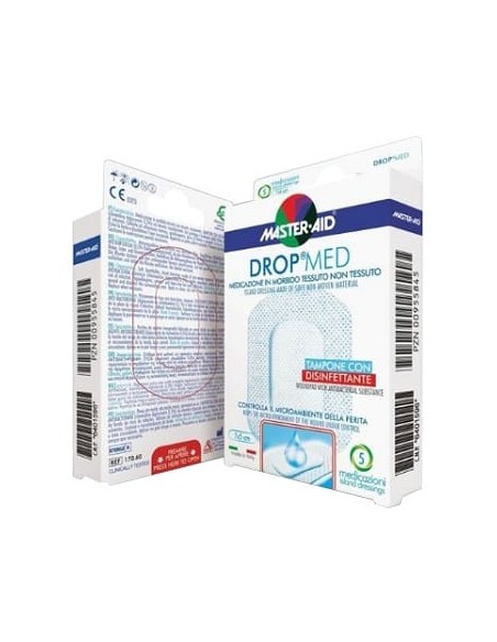 MEDICAZIONE ADESIVA MASTER-AID DROP MED 15X17 3 PEZZI
