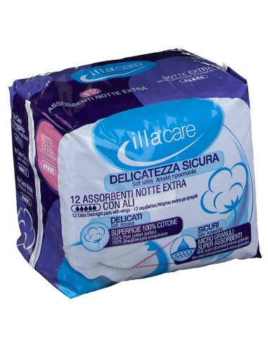 ILLA CARE ASSORBENTE NOTTE EXTRA 12 PEZZI
