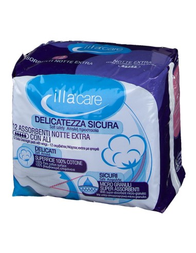ILLA CARE ASSORBENTE NOTTE EXTRA 12 PEZZI