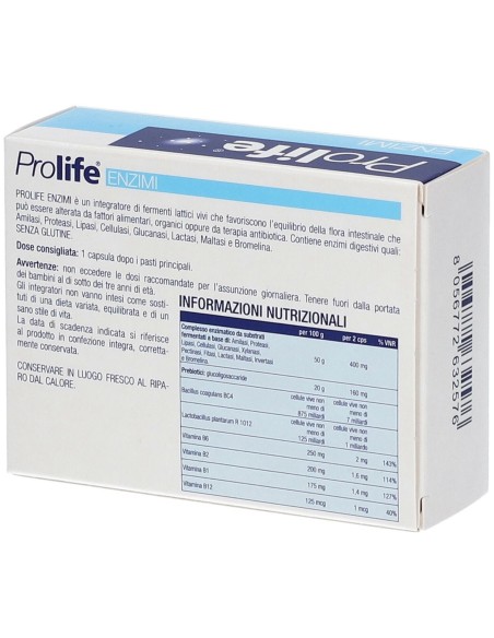 PROLIFE ENZIMI 30 CAPSULE