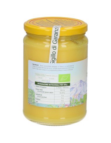 GHEE BIO BURRO CHIARIFICATO 480 G
