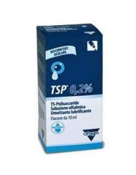 SOLUZIONE OFTALMICA TSP 0,2% TS POLISACCARIDE FLACONE 10 ML