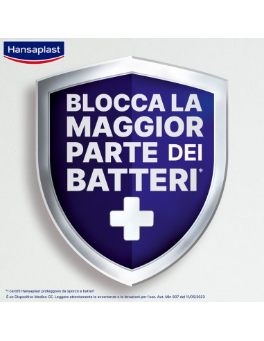 CEROTTO IN STRISCIA HANSAPLAST EXTRAPOWER 80CMX6CM 8 PEZZI