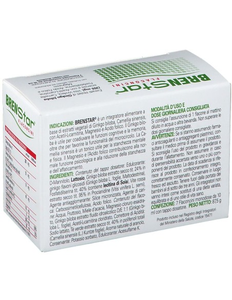 BRENSTAR 7 FLACONCINI 10 ML