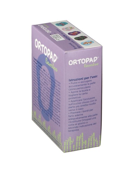 CEROTTO OCULARE PER ORTOTTICA ORTOPAD GIRLS M 5,4X7,6 20 PEZZI