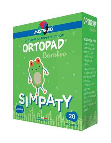 CEROTTO OCULARE PER ORTOTTICA ORTOPAD SIMPATY M 5,4X7,6 20 PEZZI