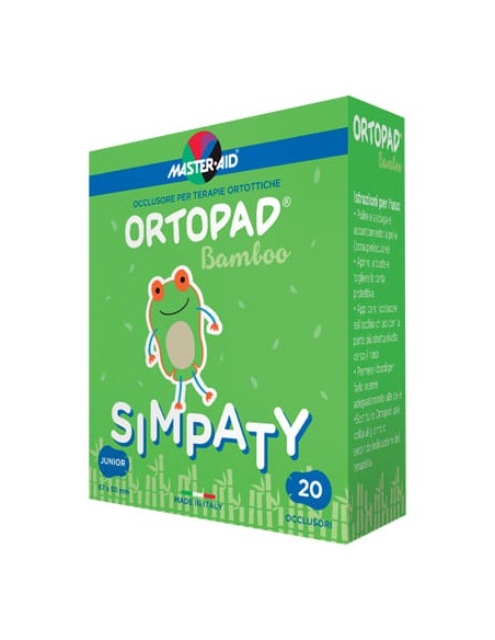 CEROTTO OCULARE PER ORTOTTICA ORTOPAD SIMPATY M 5,4X7,6 20 PEZZI