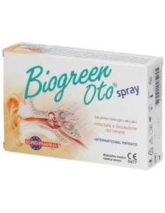 SOLUZIONE OTOLOGICA BIOGREEN OTO SPRAY RIMOZIONE E DISSOLUZIONE CERUME 13 ML