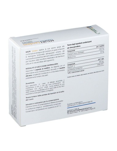 MIURI TANDEM 12 BUSTINE + 12 CAPSULE